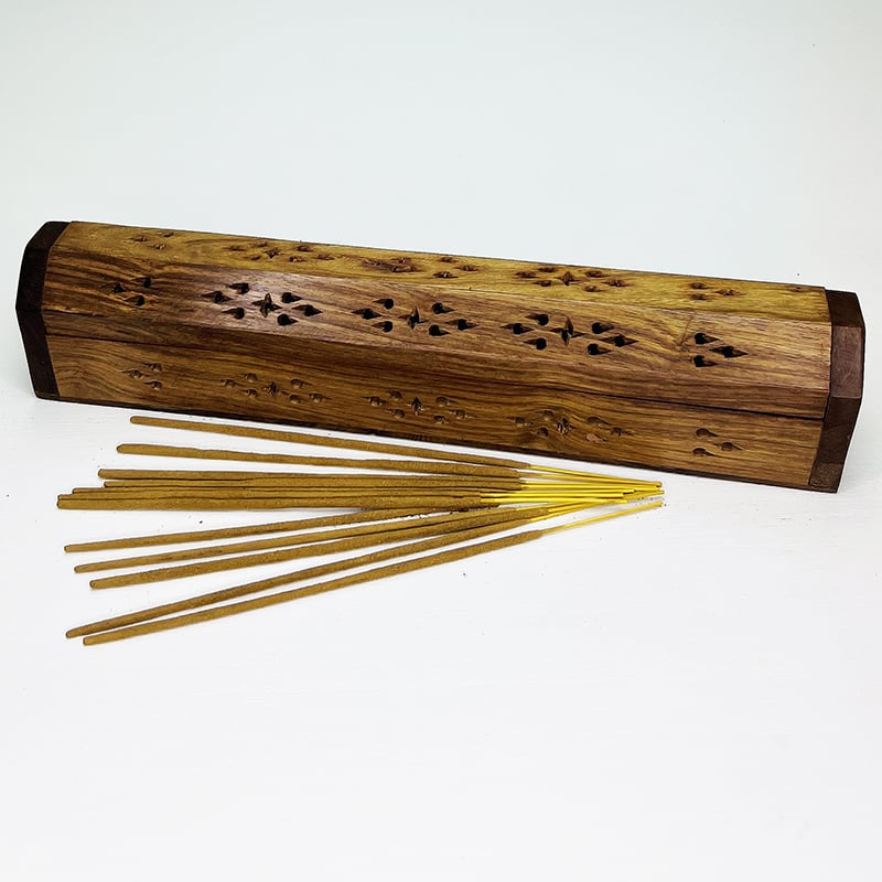 Vibrant Souls Wooden Incense Box