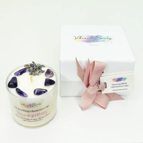 Tranquillity Soy Candle - Glamour Cup