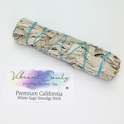 Vibrant Souls Premium California White Sage Smudge Stick - Medium