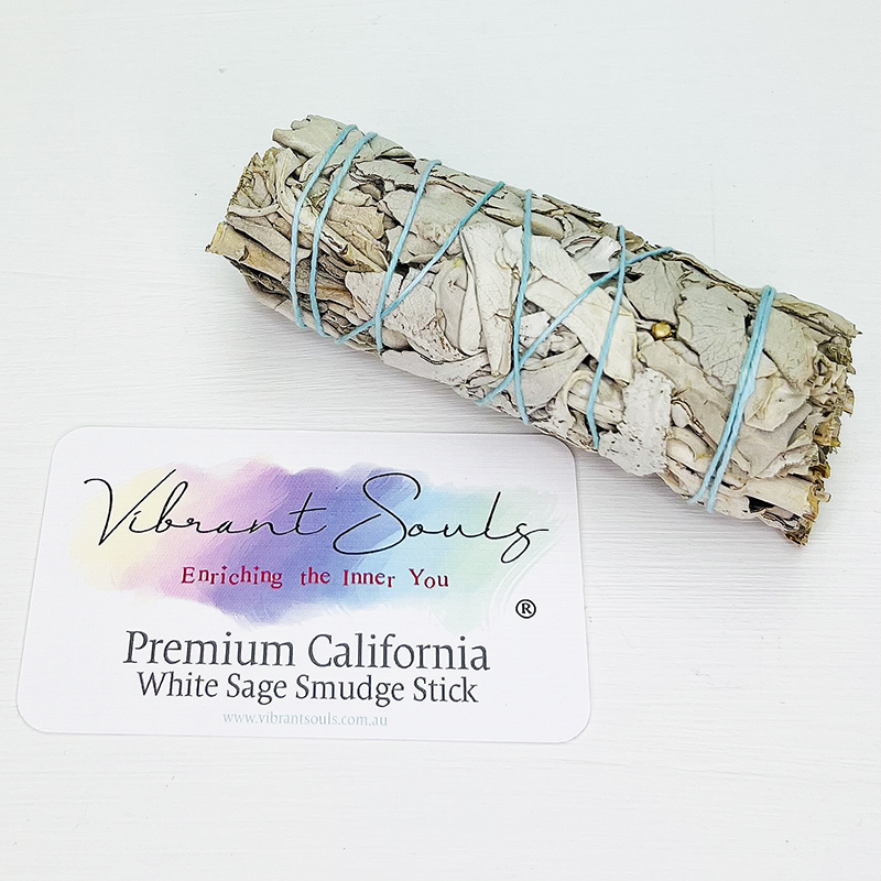 Vibrant Souls Premium California White Sage Smudge Stick - Small