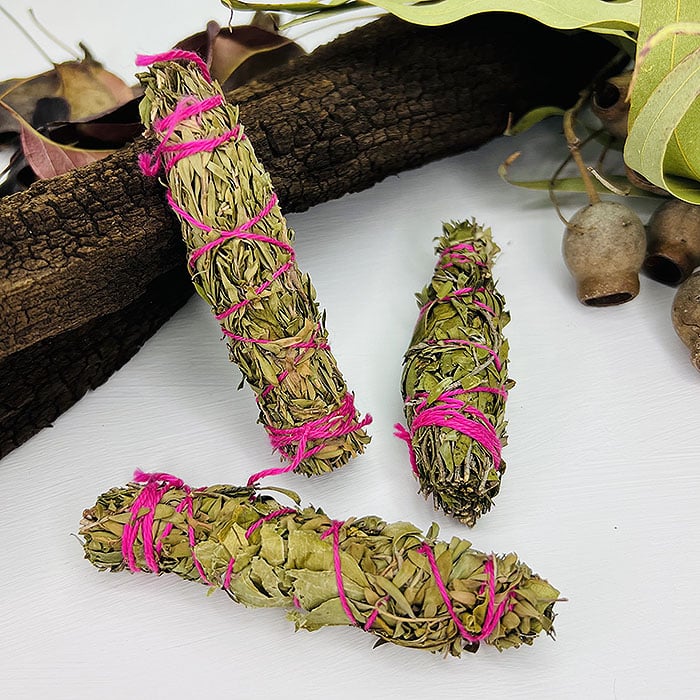 Native Australian Tree Fern Blended Smudge Stick