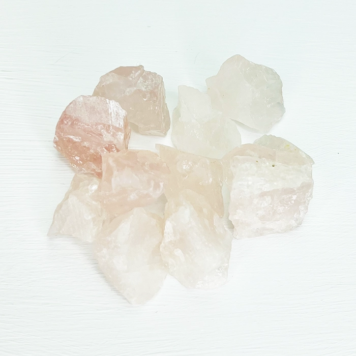 Raw Rose Quartz is used to attract Love and Devotion